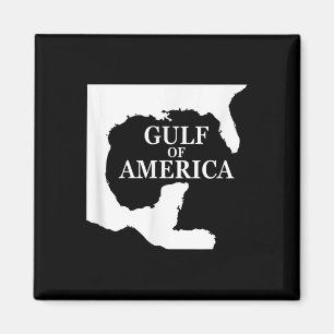 Gulf Of Usa America Shirt Funny Usa Flag  Magnet