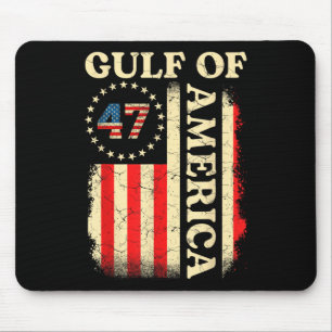 Gulf Of Usa America Shirt Gulf Of Usa Flag America Mouse Mat