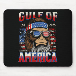 Gulf Of Usa America Trump Funny Bigfoot Mexico Pat Mouse Mat