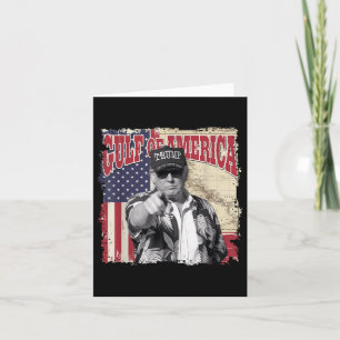 Gulf Of Usa America Trump Greeting From The Card