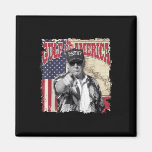 Gulf Of Usa America Trump Greeting From The Patrio Magnet