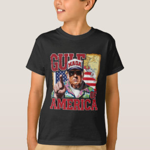 Gulf Of Usa America Trump Greeting From The Patrio T-Shirt