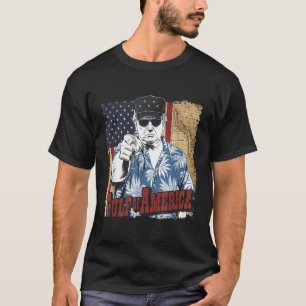 Gulf Of Usa America Trump Greeting From The Patrio T-Shirt