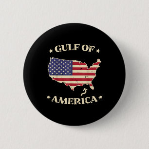 Gulf Of Usa America Usa American Map Men Women Kid 6 Cm Round Badge