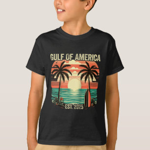 Gulf Of Usa America Vintage Beach Americas Gulf Me T-Shirt