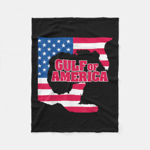 Gulf Retro Of America Est 2025 Usa American Flag M Fleece Blanket