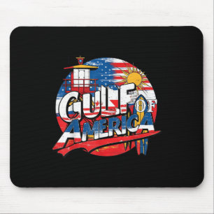 Gulf Retro Of America Est 2025 Usa American Flag M Mouse Mat