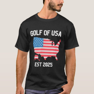 Gulf Retro Of America Est 2025 Usa American Flag M T-Shirt
