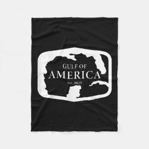 Gulf Retro Of America Est 2025 Usa American Men Wo Fleece Blanket