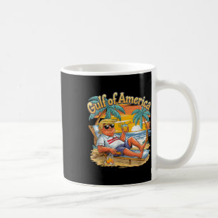 Gulf Retro Of America Est 2025 Vintage Beach Vacat Coffee Mug