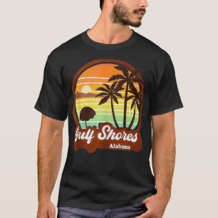 Gulf Shores Alabama AL Vintage Retro 70s 80s Trave T-Shirt