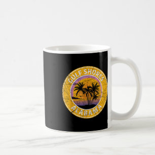 Gulf Shores Alabama Al Vintage Retro 80s Summer Tr Coffee Mug