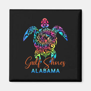 Gulf Shores Alabama Sea Turtle Family Vacation Sum Magnet