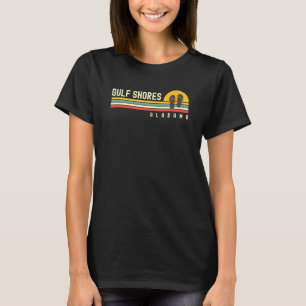 Gulf Shores Alabama Souvenirs Men Women Flip Flops T-Shirt