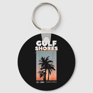 Gulf Shores - Alabama Summer Palm Vacation Usa Key Ring