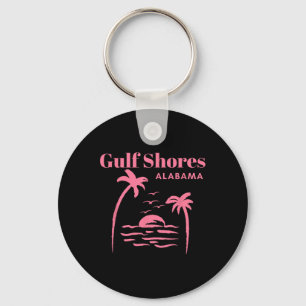 Gulf Shores Alabama Vacation Girls Key Ring
