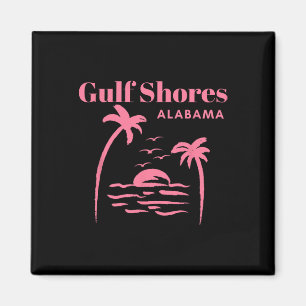 Gulf Shores Alabama Vacation Girls Magnet