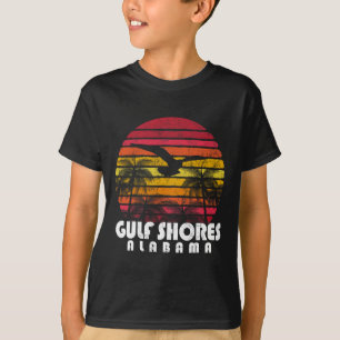 Gulf Shores Alabyma Gift Beach Vintage Shirts Retr