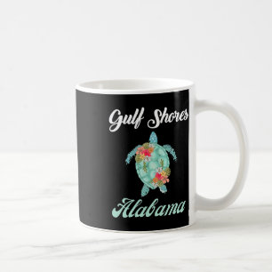 Gulf Shores Alabyma Sea Turtle Family Vacation Mat Coffee Mug