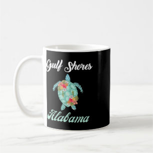 Gulf Shores Alama Sea Turtle Family Vacation Match Coffee Mug