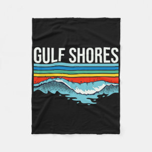 Gulf Shores Answer To All Life's Problems Vacation Fleece Blanket