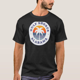 Gulf Shores Beach Alabama Al Gulf Coast Souvenir V T-Shirt