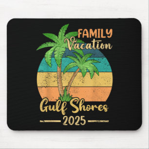 Gulf Shores Beach Alabama Family Vacation 2025 Sum Mouse Mat