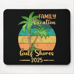 Gulf Shores Beach Alabama Family Vacation 2025 Sum Mouse Mat