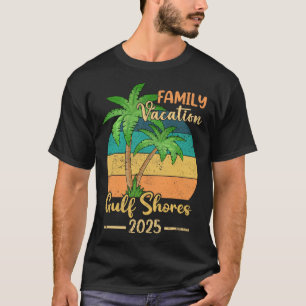 Gulf Shores Beach Alabama Family Vacation 2025 Sum T-Shirt