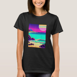 Gulf Shores Beach Alabama Parasdise Retro Vintage T-Shirt