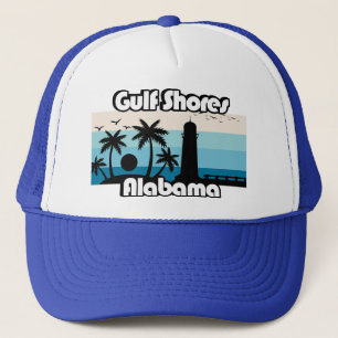 Gulf Shores Beach Alabama Trucker Hat