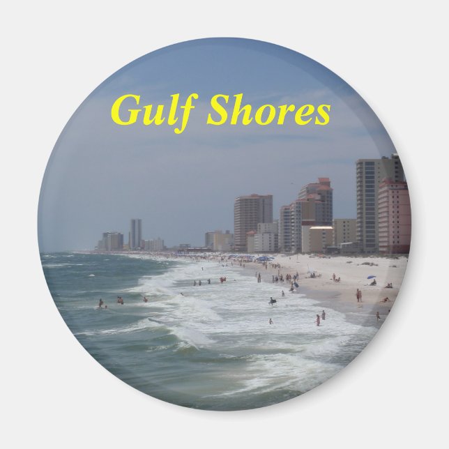 Gulf Shores magnet (Front)