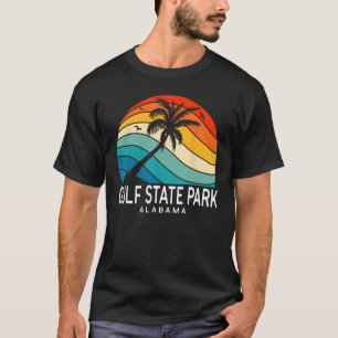 Gulf State Park Alabama Tropical Beach Palm Tree S T-Shirt