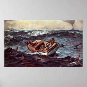 Gulf Stream by Winslow Homer Poster