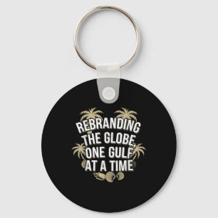 Gulf Usa America Humourous Trump Patriotic 2025 Key Ring