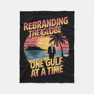 Gulf Usa America Humourous Trump Patriotic 2025 Pr Fleece Blanket