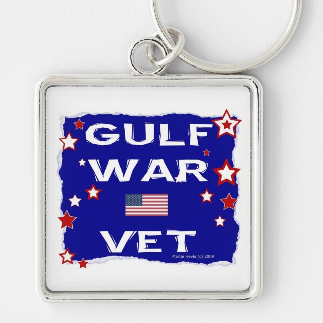 Gulf War Vet Key Ring (Front)