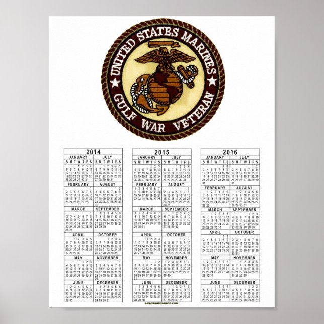 GULF WAR VET POSTER (Front)