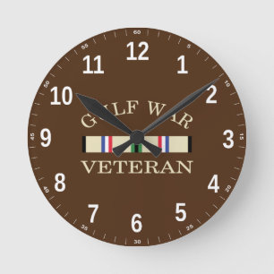 Gulf War Veteran Clock