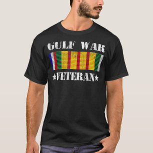 Gulf War Veteran Pride Persian Gulf Service Ribbon T-Shirt
