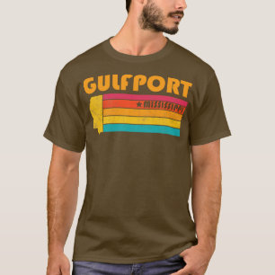 Gulfport Mississippi Vintage Distressed Souvenir T-Shirt