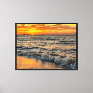 Gulfport Sunrise Canvas Print