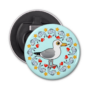 Gull Circle of Love Bottle Opener
