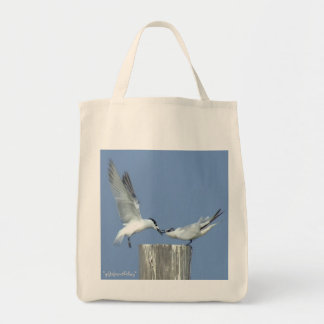 Gull Couple Earth friendly grocery tote
