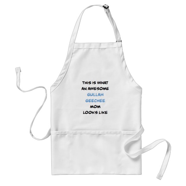 gullah geechee mum, awesome standard apron (Front)
