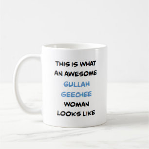 gullah geechee woman, awesome coffee mug