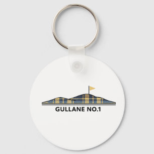 Gullane Golf Scottish Golfing Gift Tartan  Key Ring