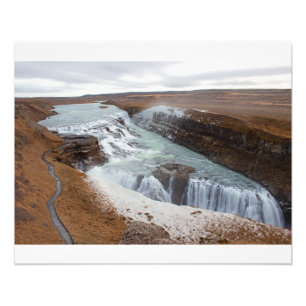 Gullfoss, Iceland Photo Print