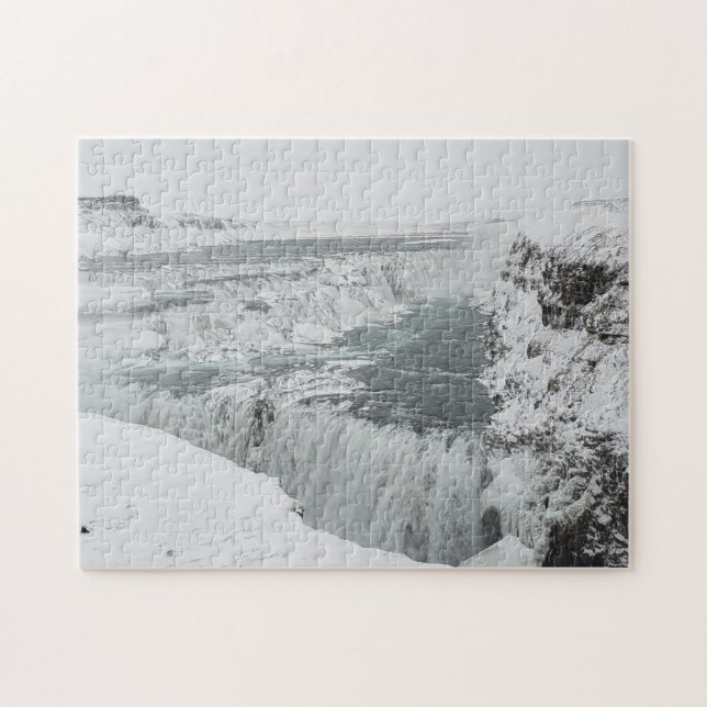 Gullfoss Waterfall, Iceland Jigsaw Puzzle (Horizontal)