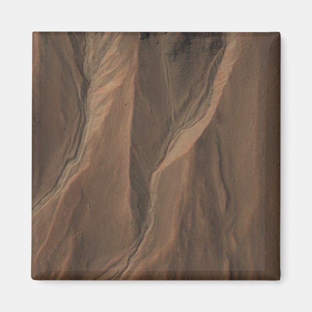 Gullies at the Edge of Hale Crater, Mars Magnet (Front)